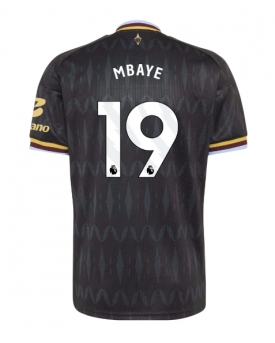 Aston Villa Ibrahim Mbaye #19 Maglia Gara Trasferta Repliche 2026-27 Maniche Corte Aston Villa Ibrahim Mbaye #19 Maglia Gara Trasferta Repliche 2026-27 Maniche Corte
